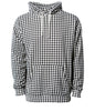 IND4000 - Men’s Heavyweight Hooded Pullover Sweatshirt - Houndstooth / XS - HOODIES