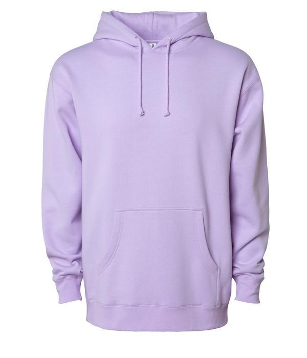 IND4000 - Men’s Heavyweight Hooded Pullover Sweatshirt - Lavender / XS - HOODIES