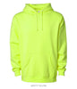 IND4000 - Men’s Heavyweight Hooded Pullover Sweatshirt - Safety Yellow / XS - HOODIES