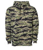 IND4000 - Men’s Heavyweight Hooded Pullover Sweatshirt - Tiger Camo / XS - HOODIES