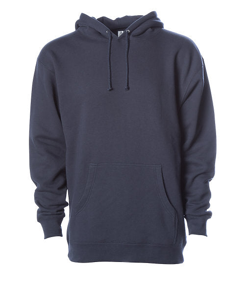 IND4000 - Men’s Heavyweight Hooded Pullover Sweatshirt - Slate Blue / XS - HOODIES