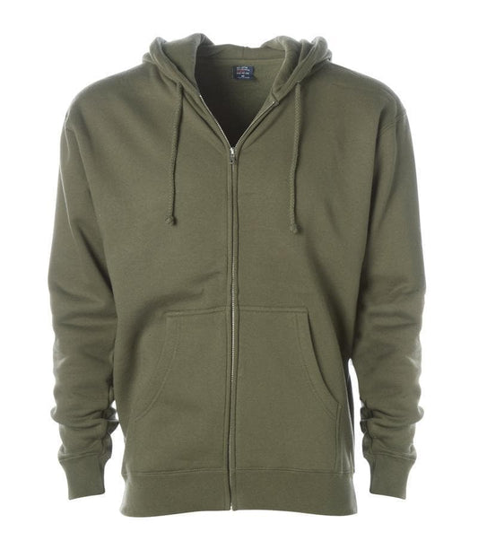 IND4000Z Men's Heavyweight Zip Hooded Sweatshirt