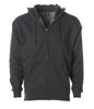 IND4000Z Men’s Heavyweight Zip Hooded Sweatshirt - Charcoal Heather / XS - ZIPS