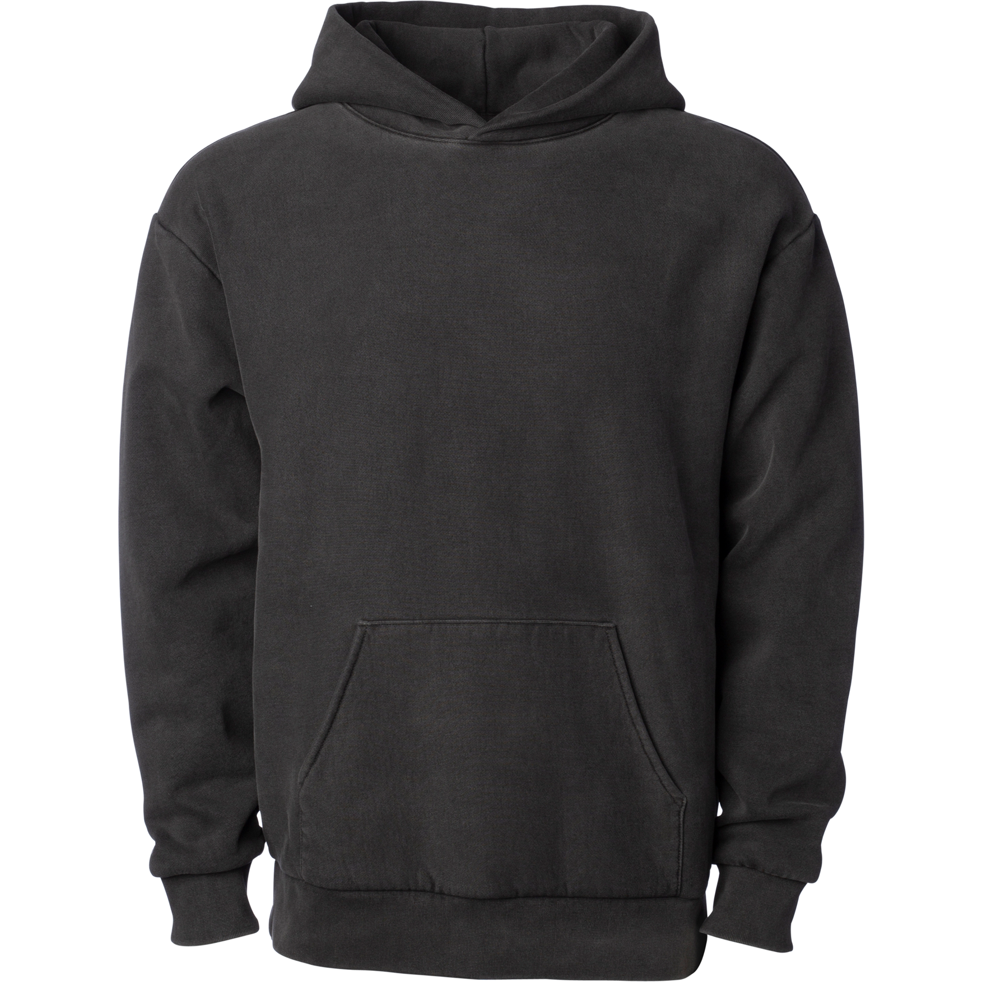 IND420XD - Mainstreet Pullover Hood - Pigment Black / XS - HOODIES