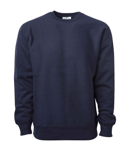 IND5000C Legend - Men’s Premium 450GM Heavyweight Cross-Grain Crew - Classic Navy / XS - CREWNECKS