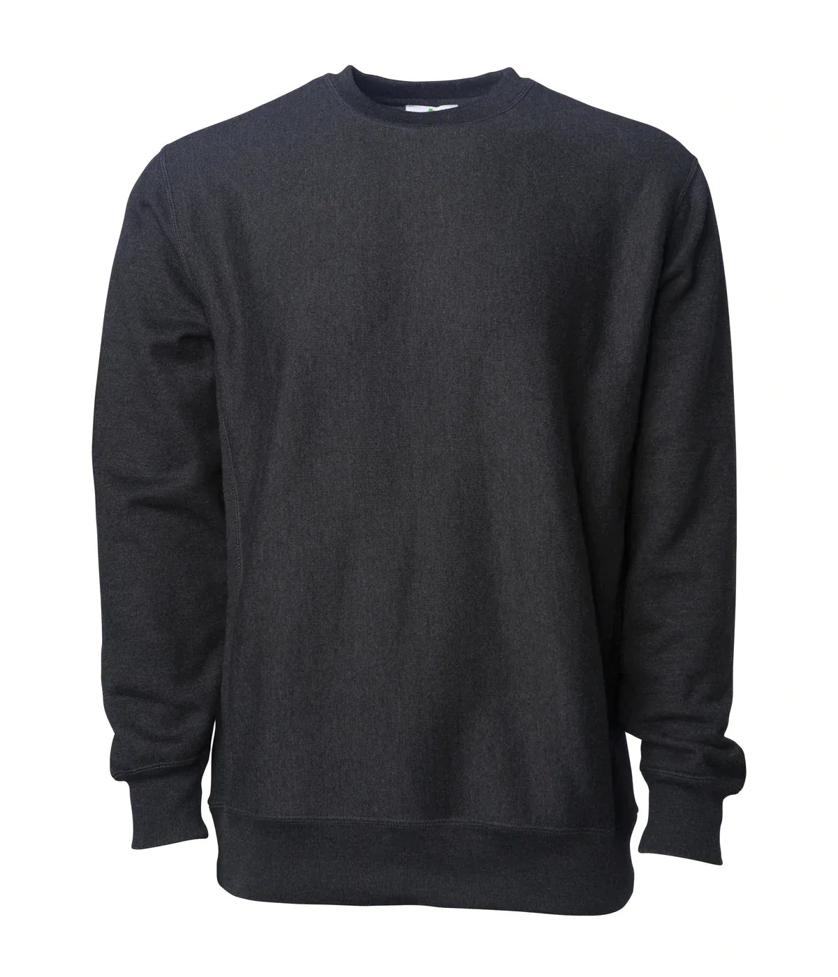 IND5000C Legend - Men’s Premium 450GM Heavyweight Cross-Grain Crew - Charcoal Heather / S - CREWNECKS