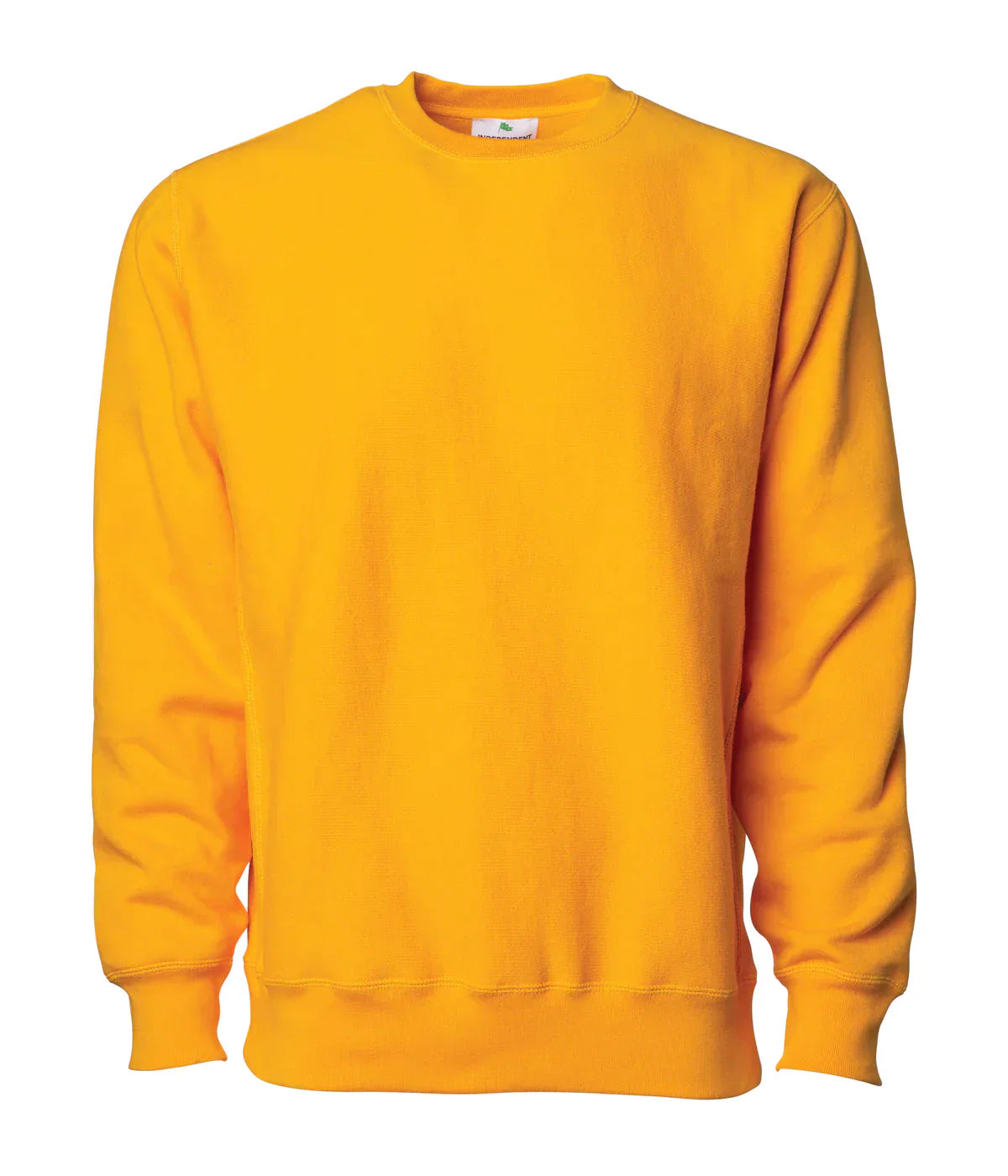 IND5000C Legend - Men’s Premium 450GM Heavyweight Cross-Grain Crew - Gold / XS - CREWNECKS
