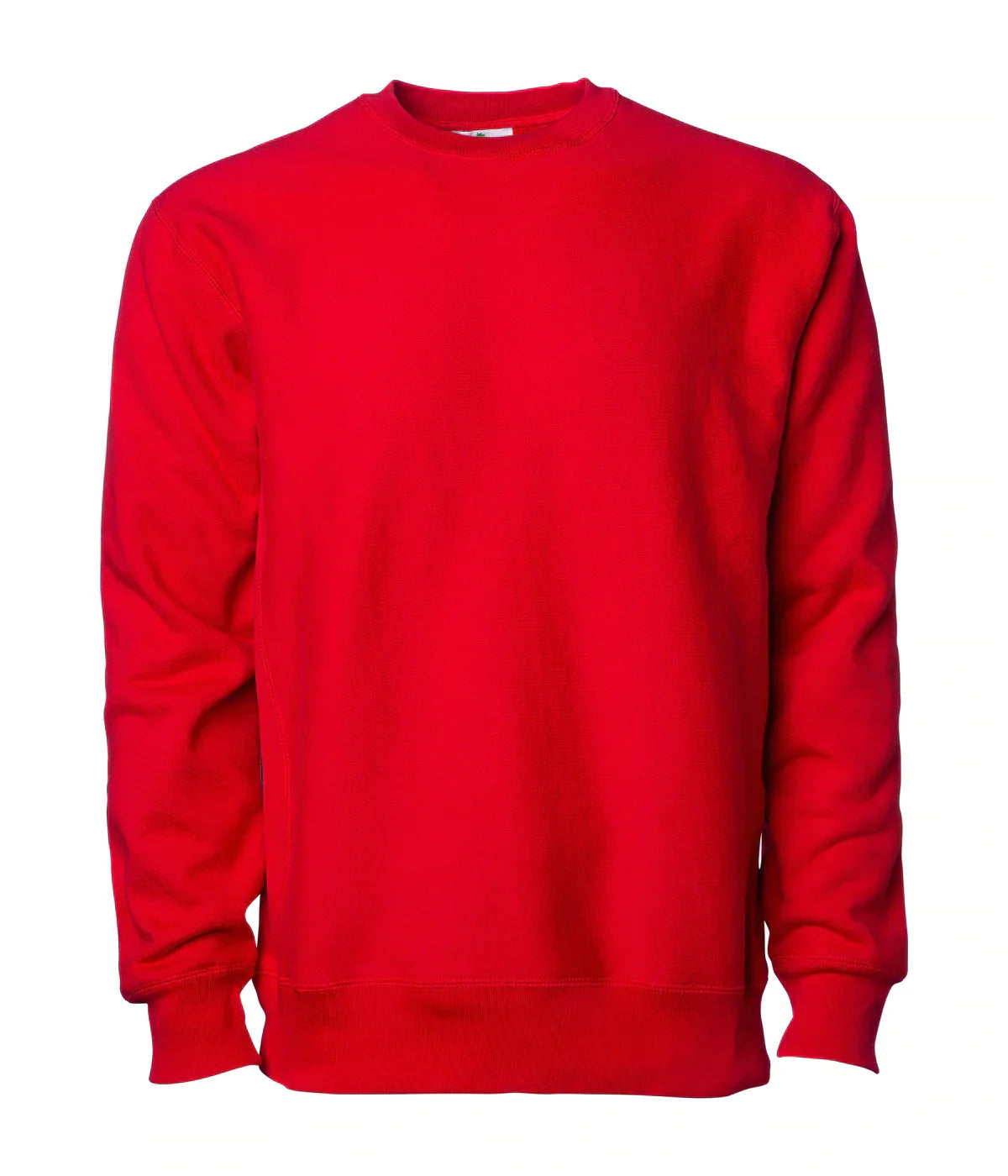 IND5000C Legend - Men’s Premium 450GM Heavyweight Cross-Grain Crew - Red / XS - CREWNECKS