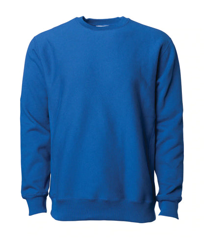 IND5000C Legend - Men’s Premium 450GM Heavyweight Cross-Grain Crew - Royal / XS - CREWNECKS