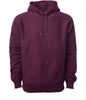IND5000P - Men’s Premium 450GM Heavyweight Cross-Grain Hoodie - Maroon / XS - HOODIES