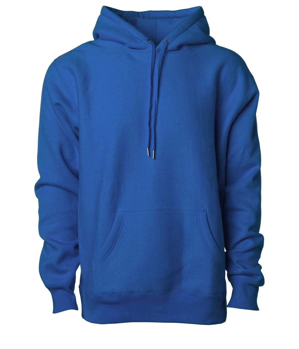 IND5000P - Men’s Premium 450GM Heavyweight Cross-Grain Hoodie - Royal / XS - HOODIES