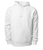 IND5000P - Men’s Premium 450GM Heavyweight Cross-Grain Hoodie - White / XS - HOODIES