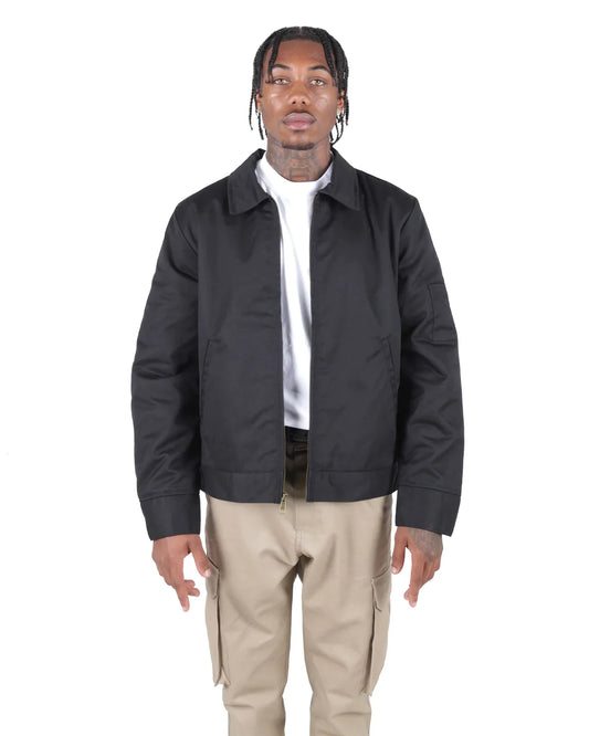 Insulated Mechanic Jacket - Black / S - COATS & JACKETS