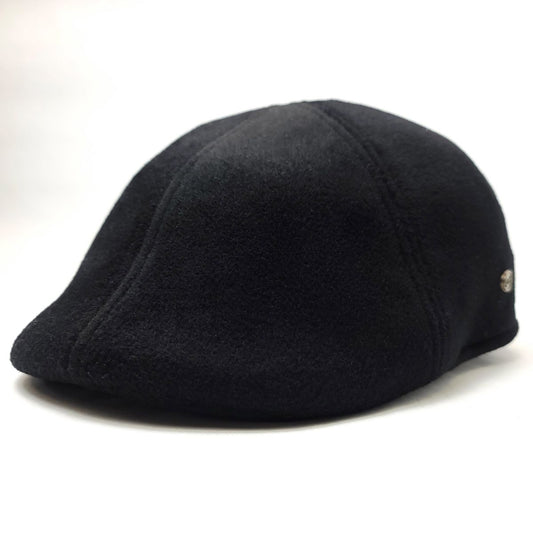 Brushed Wool Duckbill Ivy Hat - IV7063 100% 2 sizes - Black / S/M