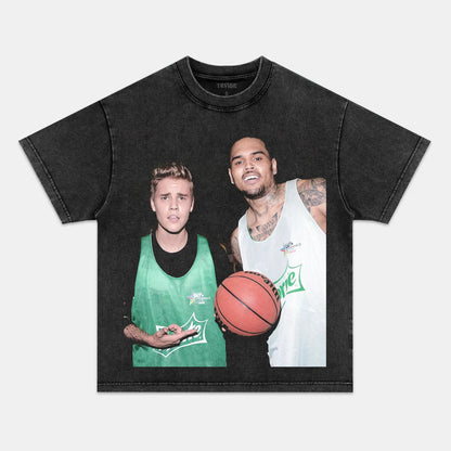 Chris Brown x Justin Bieber Tee