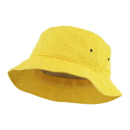 Bucket Hat - Multi-Coloured S/M & L/XL Sizes - Yellow