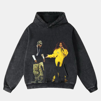 KENDRICK LAMAR & SZA  VINTAGE CLOTHES 06.27