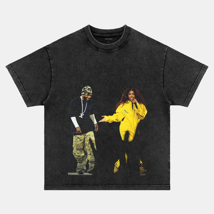 KENDRICK LAMAR & SZA  VINTAGE CLOTHES 06.27
