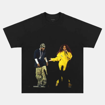 KENDRICK LAMAR & SZA  VINTAGE CLOTHES 06.27