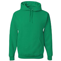 AFX4000 - Lightweight Hooded Pullover Sweatshirt - Kelly Green / XS - CLOSE