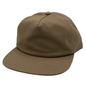 GNV-1040SB - 5 Panels Mid Profile Flat Bill - Khaki / One Size - CAPS