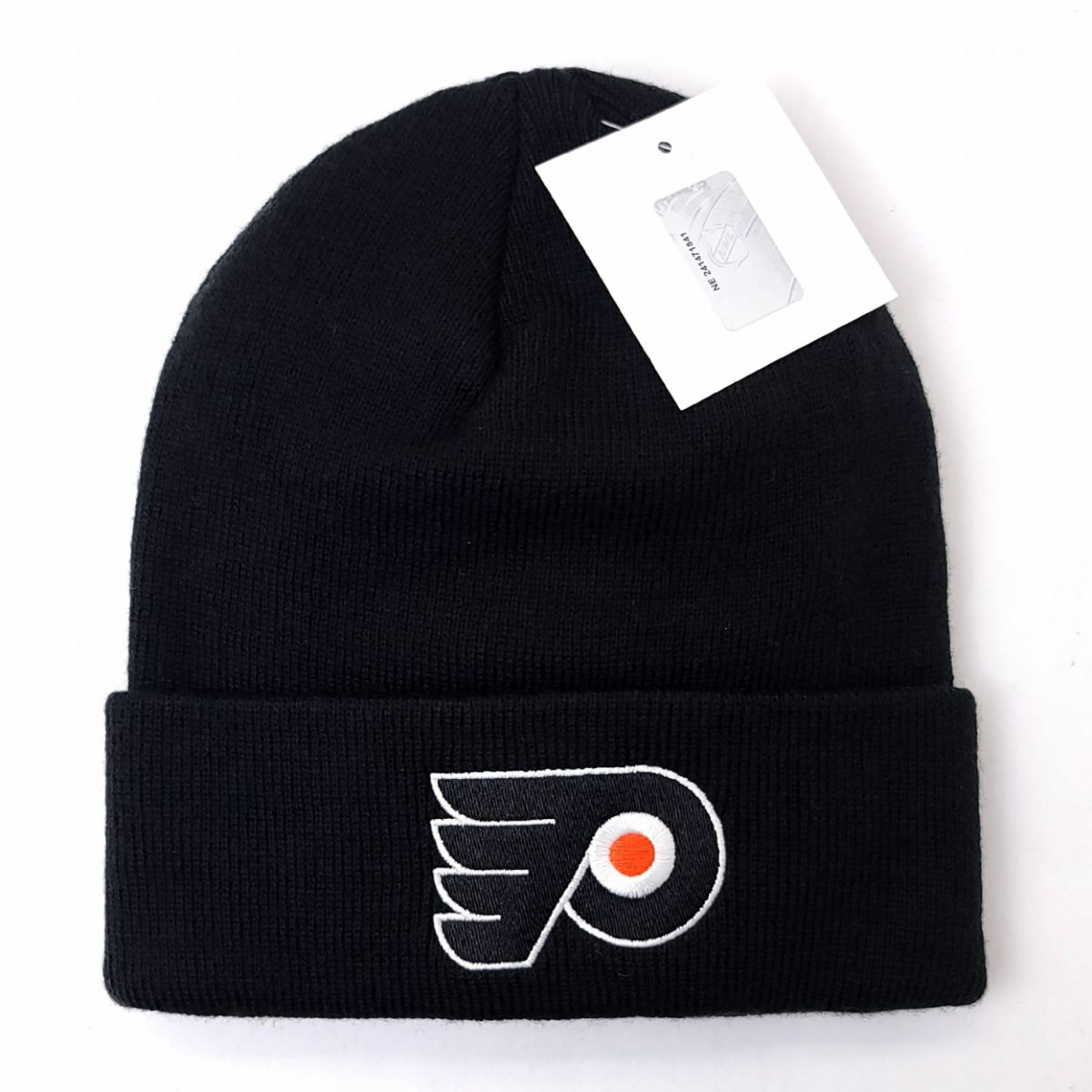 Philadelphia Flyers Knit Toque - BS Cuff Black - OSFA - NHL