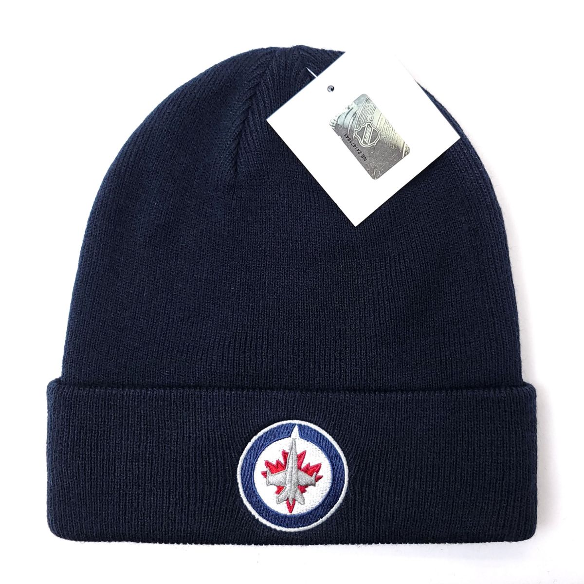 Winnipeg Jets Knit Toque - BS Cuff Navy - OSFA - NHL