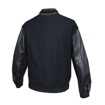 L00227 - Graduate - Men’s Melton & Leather Insulated Jacket