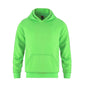 L0552Y - Flash - Youth Pullover Hooded Sweatshirt (INTENSE COLORS) - Intense Lime / XS - Fleece