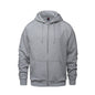 L00555 - Surfer - Adult Full Zip Hooded Sweatshirt - Athletic Grey Heather / XS - Fleece