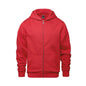 L0555Y - Surfer - Youth Full Zip Hooded Sweatshirt - Red / XS - Fleece