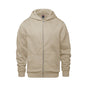 L0555Y - Surfer - Youth Full Zip Hooded Sweatshirt - Sand / XS - Fleece