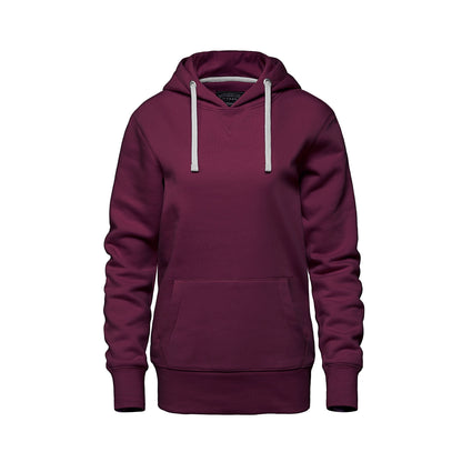 L00661 - Cedar Point - Ladies Pullover Hooded Sweatshirt - Burgundy / XS / Fleece