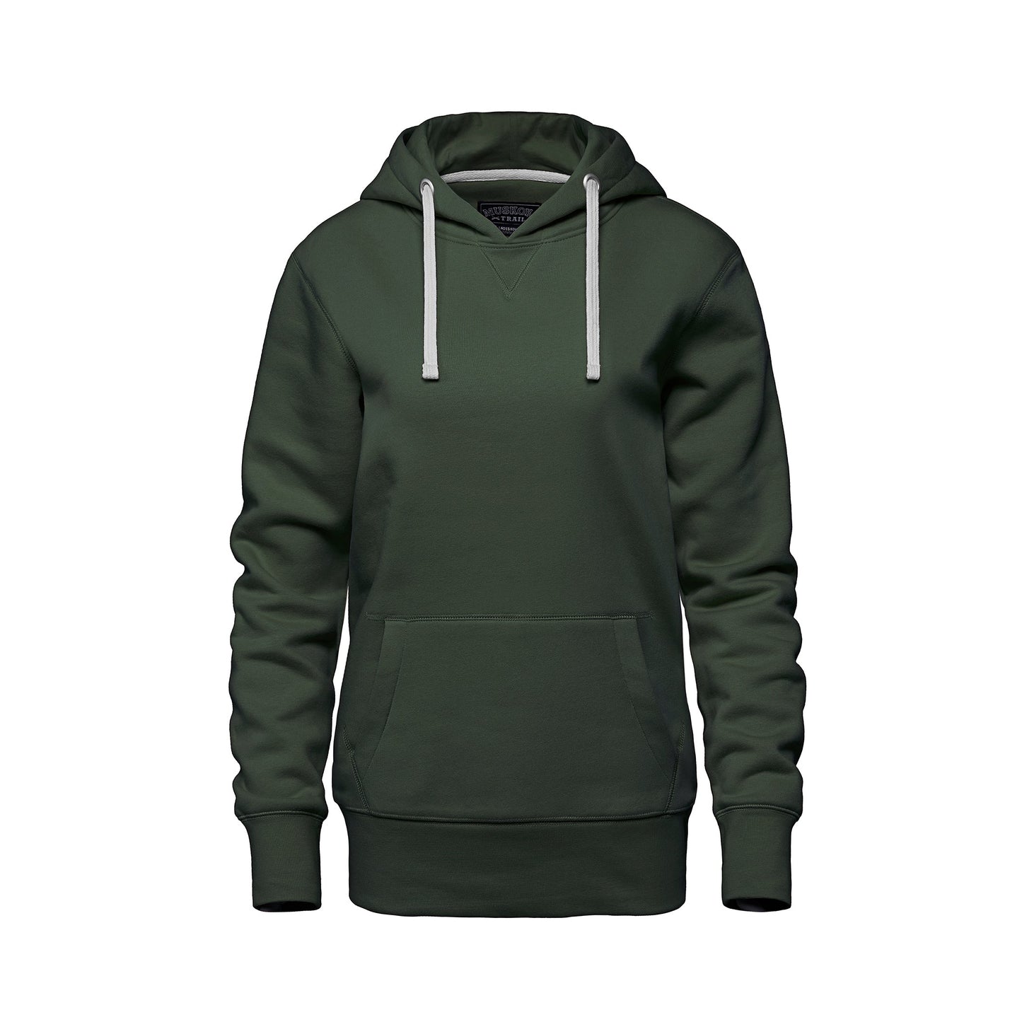 L00661 - Cedar Point - Ladies Pullover Hooded Sweatshirt - Forest Green / XS / Fleece