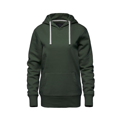 L00661 - Cedar Point - Ladies Pullover Hooded Sweatshirt - Forest Green / XS / Fleece