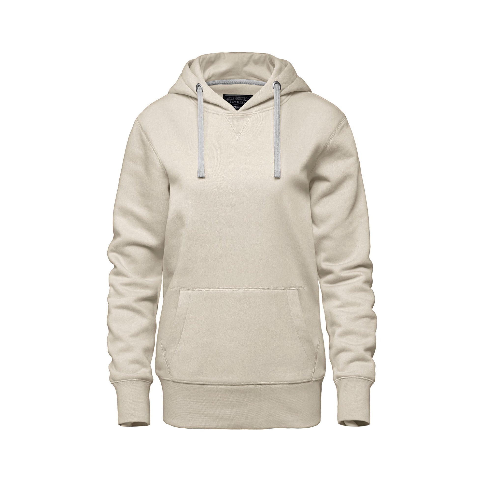 L00661 - Cedar Point - Ladies Pullover Hooded Sweatshirt - Ivory / XS / Fleece