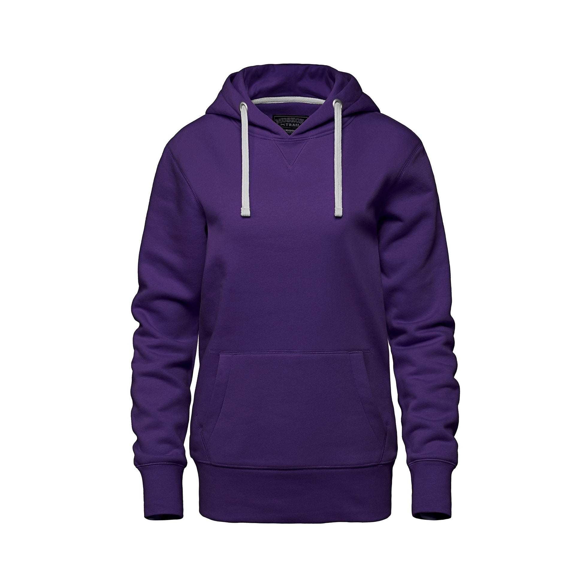 L00661 - Cedar Point - Ladies Pullover Hooded Sweatshirt - Purple / XS / Fleece