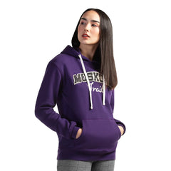 Purple hooded sweatshirt from Cedar Point ladies pullover with cart button for easy purchase
