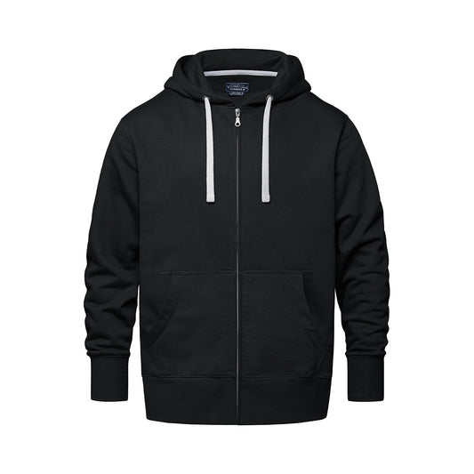 L00670 - Lakeview - Adult Full-Zip Hooded Sweatshirt - Black / S / Fleece