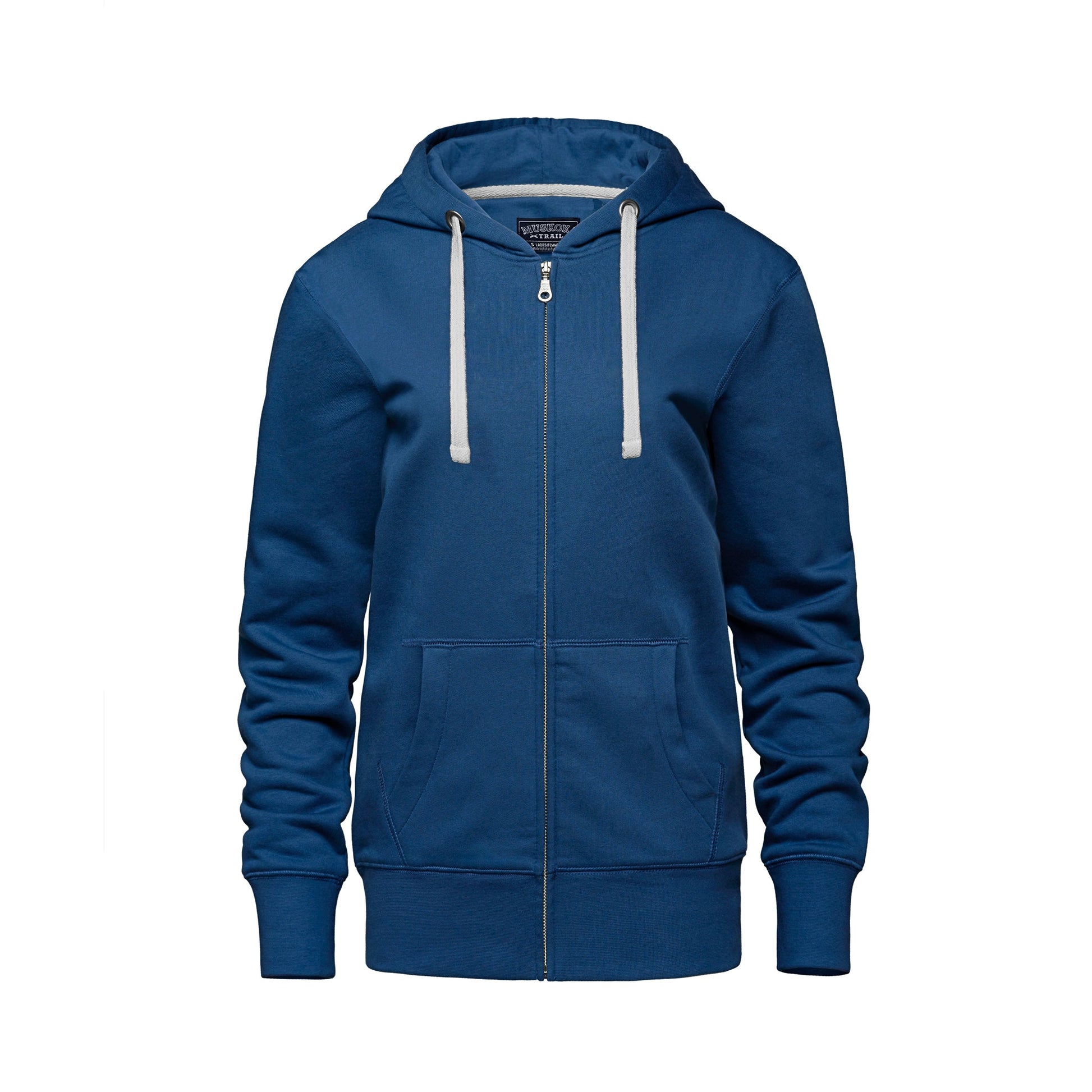L00671 - Lakeview - Ladies Full-Zip Hooded Sweatshirt - Blue / XS / Fleece