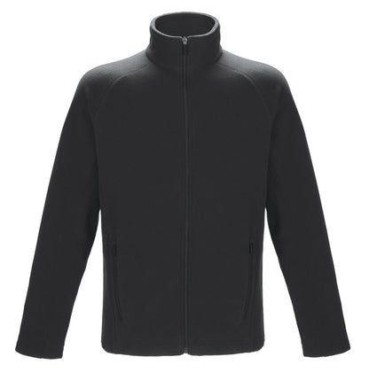L00695 - Barren - Men’s Full-Zip Microfleece Jacket - Black / S / Fleece
