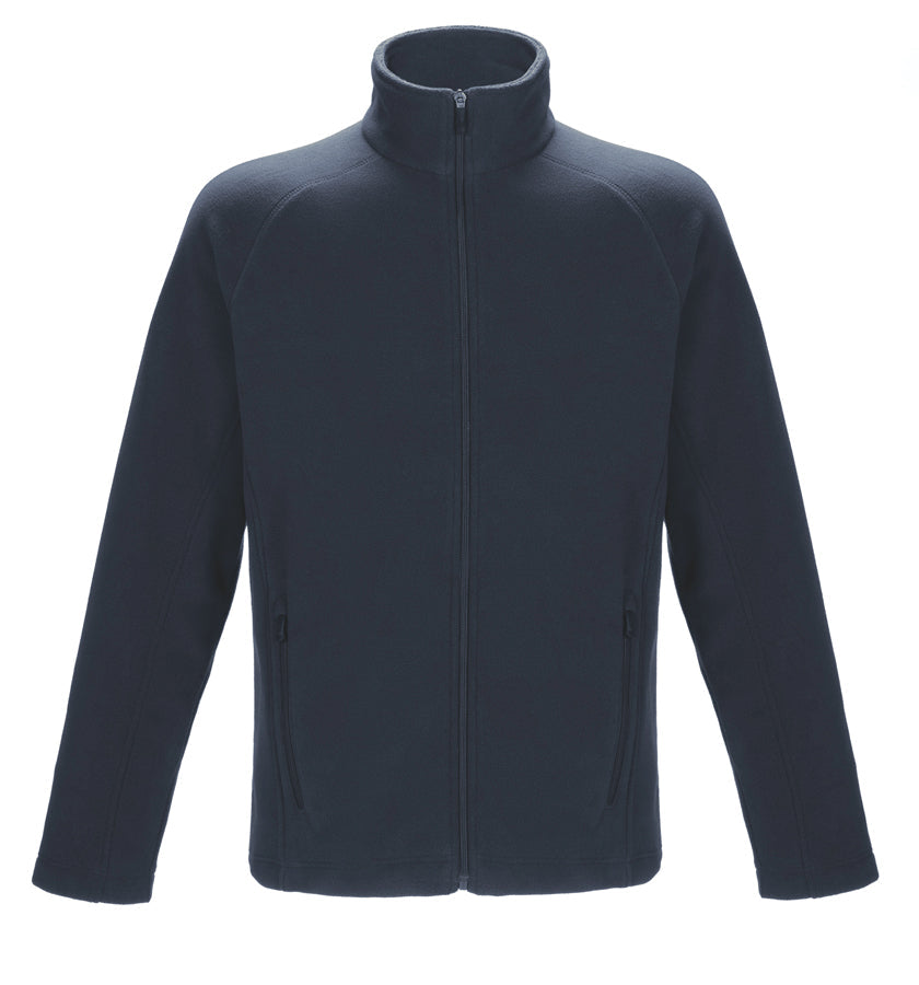 L00695 - Barren - Men’s Full-Zip Microfleece Jacket - Navy / S / Fleece