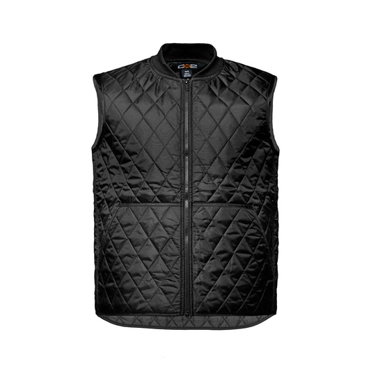 L01040 - Subzero - Adult Quilted Vest - Black / S