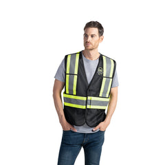 L01180 - Patrol - Mesh Hi-Vis 5 Point Tear Away Vest - One Size