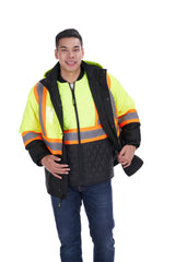 L01275 - Kenworth - 5in1 Hi-Vis Parka w/ Detachable Hood
