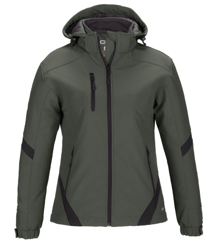 Typhoon - Ladies Insulated Softshell Jacket w/ Detachable Hood - L03201