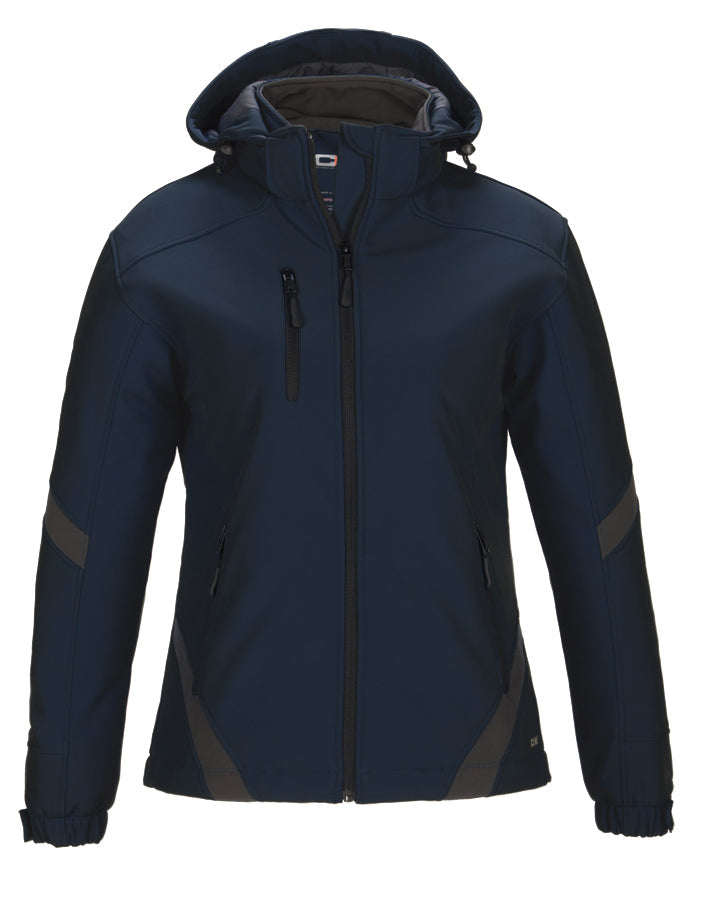 Typhoon - Ladies Insulated Softshell Jacket w/ Detachable Hood - L03201