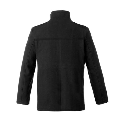 L0329Y - Bayside - Youth Melton Insulated Peacoat - Jacket