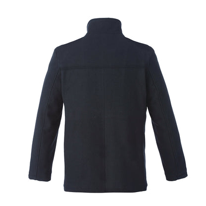 L0329Y - Bayside - Youth Melton Insulated Peacoat - Jacket