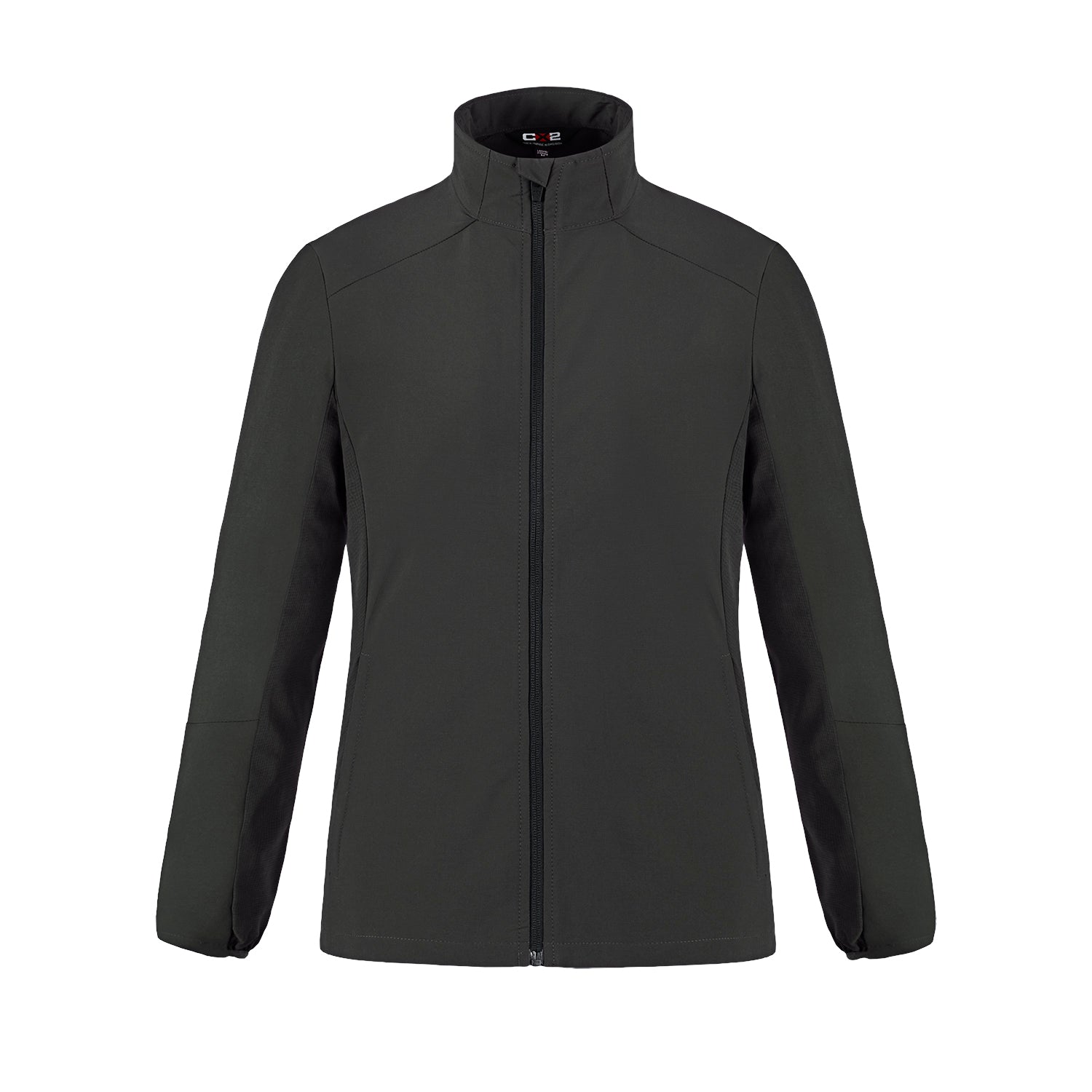L04201 - Pursuit - Ladies Packable Athleisure Jacket - Charcoal / XS - Track